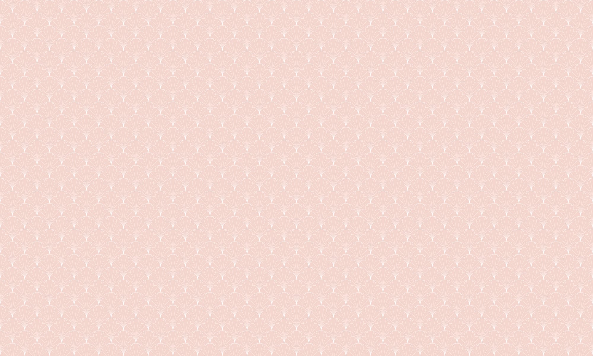 Soft Pink Deco Splendor Wallpaper