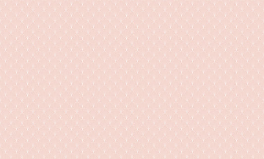 Soft Pink Deco Splendor Wallpaper