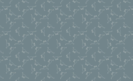 Dinosaur Treasures in Minimal Style Wallpaper