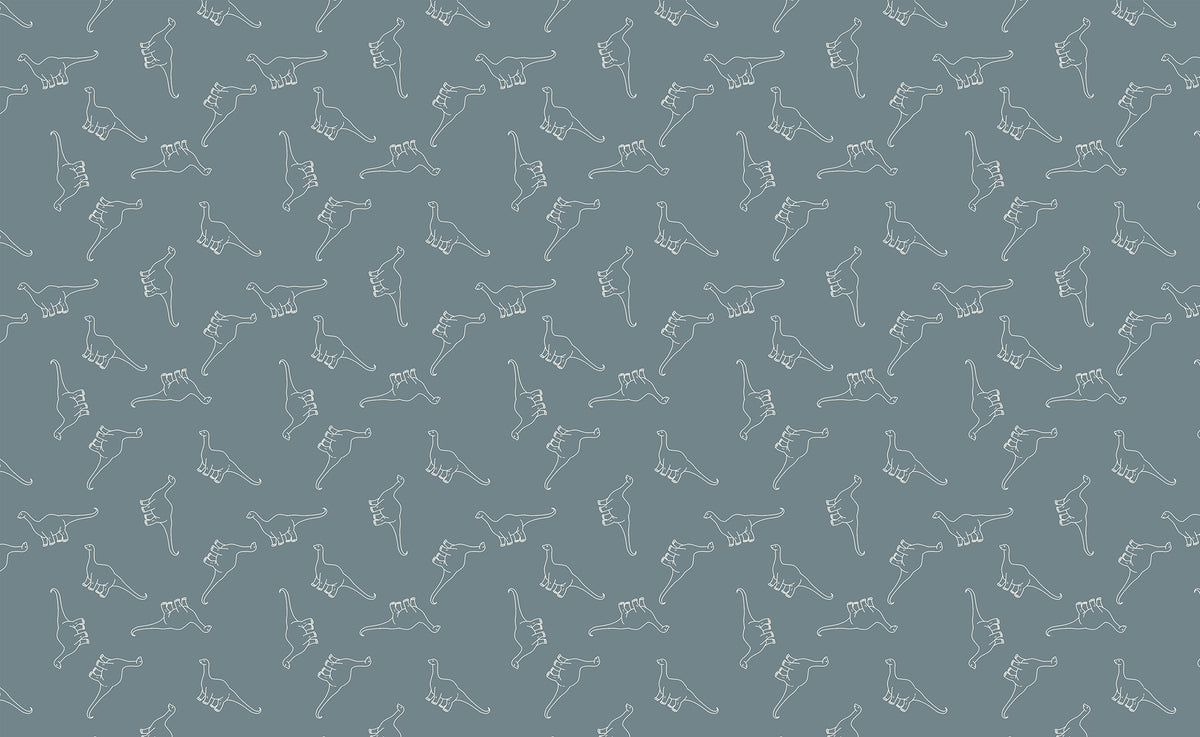Dinosaur Treasures in Minimal Style Wallpaper in your room — zoomed