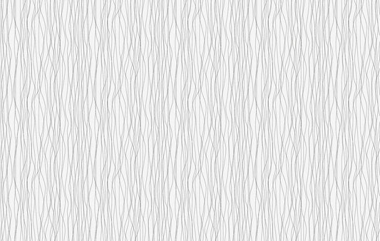 Minimalist Black Curved Patterns Wallpaper