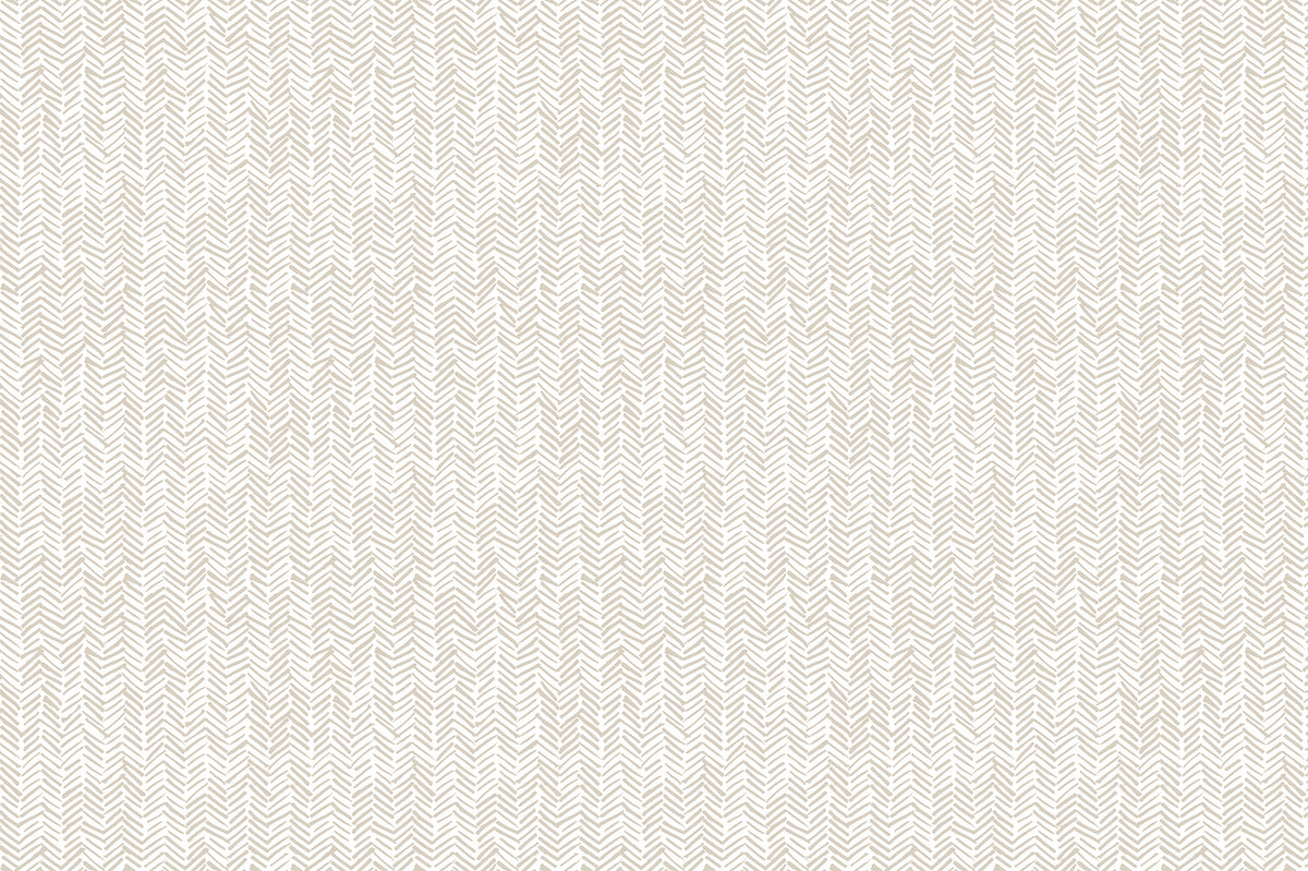 Artistic Herringbone Fusion Wallpaper