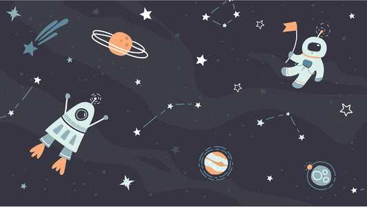 Kids Room Space Dream Wall Murals