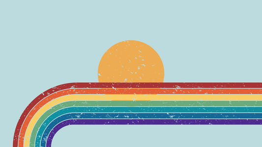 Contemporary Chromatic Bliss Wall Murals