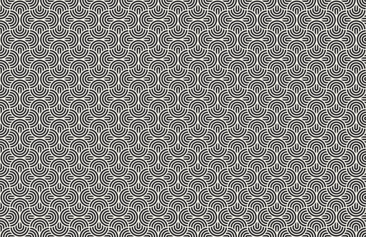 Chinese Spiral Patterns Wallpaper for Walls