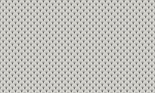 Peel & Stick Black Arch Symmetry Wallpaper