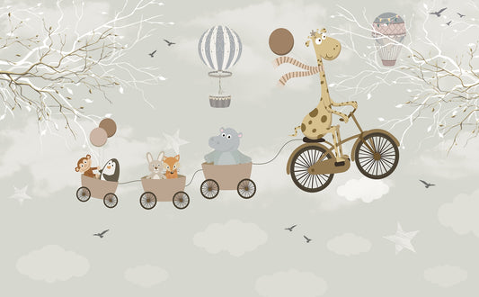 Sky High Cycling Adventures Wall Murals