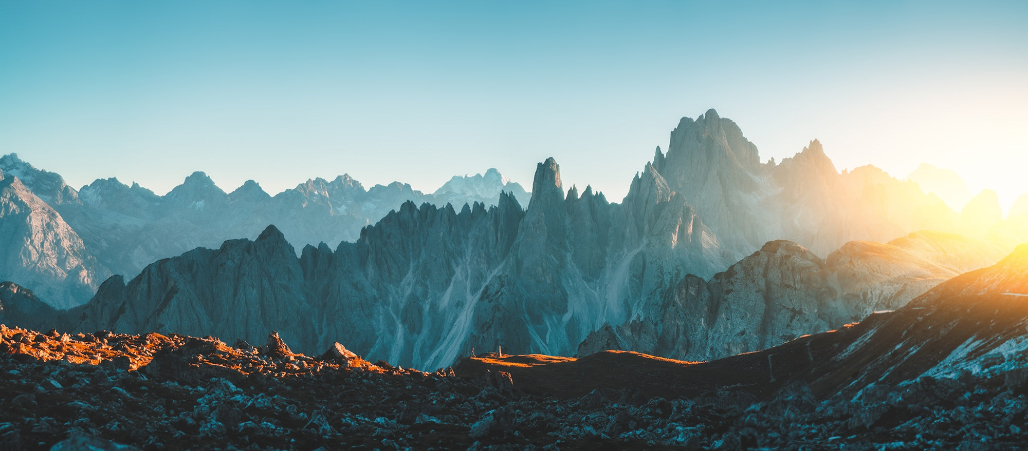 Dramatic Rocky Mountain Wallpaper Murals