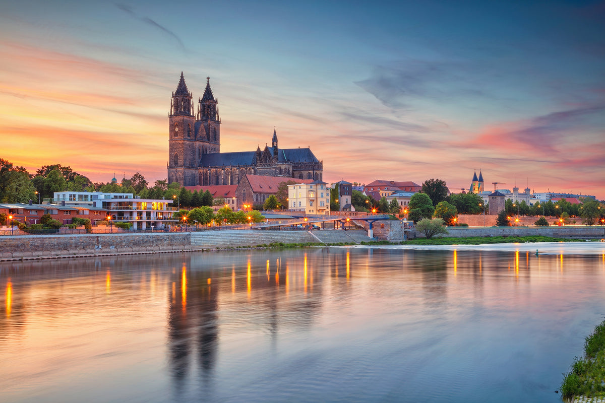 Magical Magdeburg Wallpaper Murals in your room — zoomed