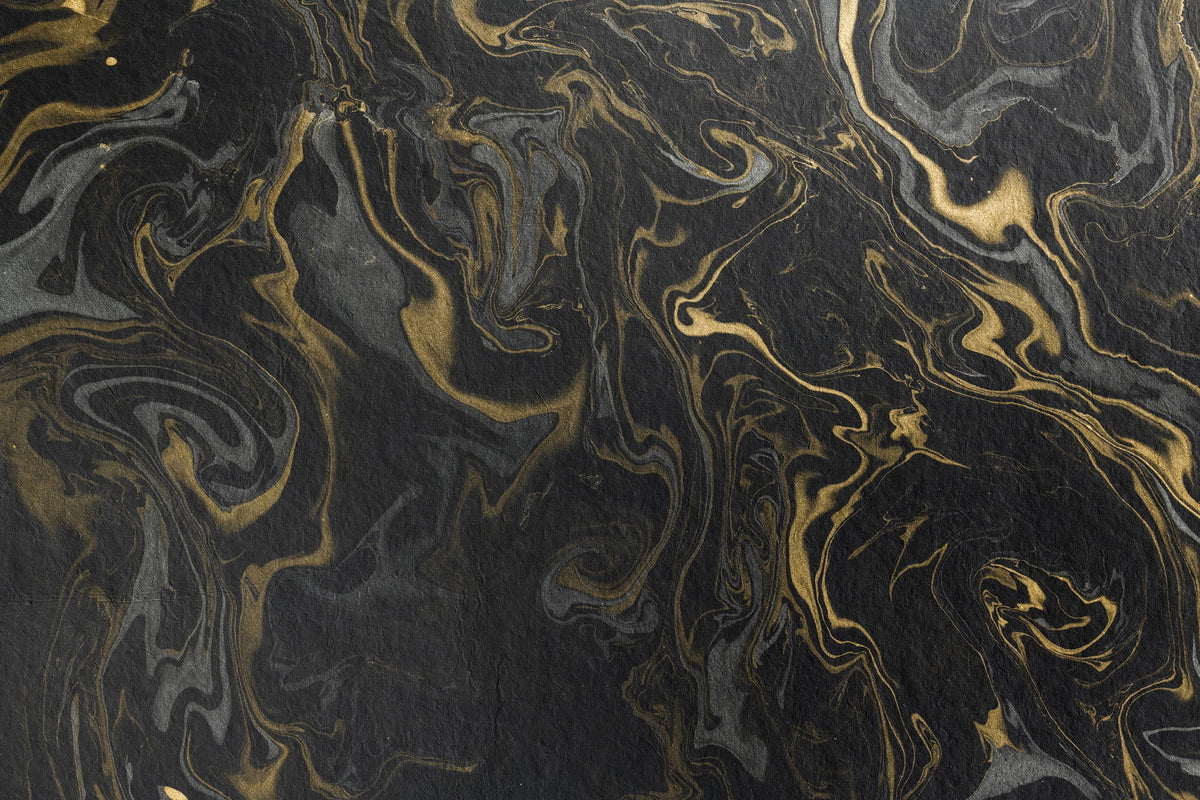 Luxurious Black and Gold Wallpaper Marble in your room