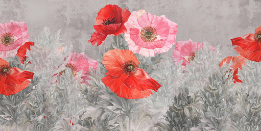 Watercolor Bloom Symphony Wallpaper Murals