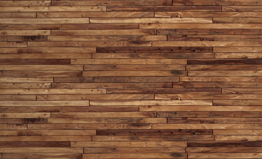 Removable Pine Timber Striped Wallpaper for Walls