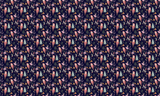Christmas Dance Parade Wallpaper for Walls