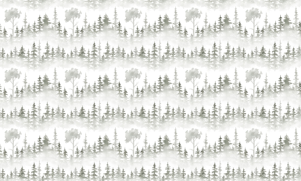 Snow Covered Tropical Trails Wallpaper in your room — zoomed