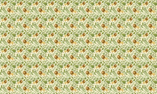 Artistic Jungle Majesty Wallpaper for Kids Room