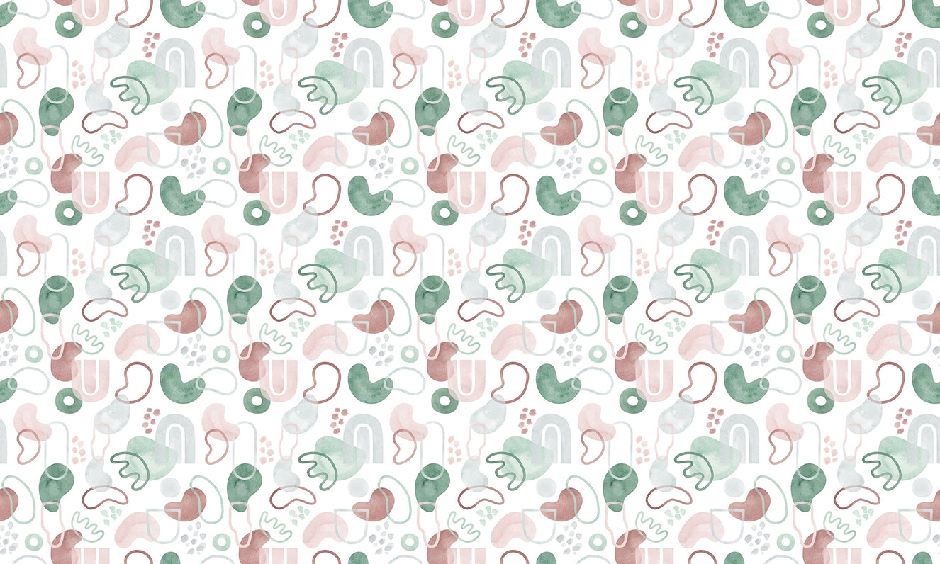 Repeated Pattern Design Wallpaper for Walls