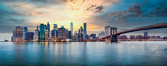 Harbor Lights Manhattan Wall Mural