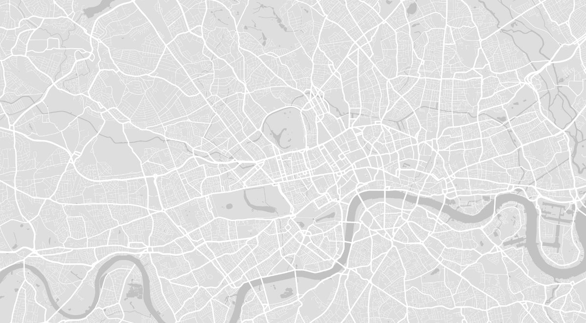 City Lines Aesthetic Mural Wallpaper in your room