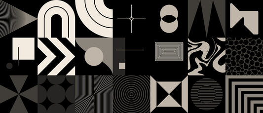 Geometric Elegance Office Wall Mural