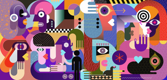 Eclectic Vision Mural Wallpaper