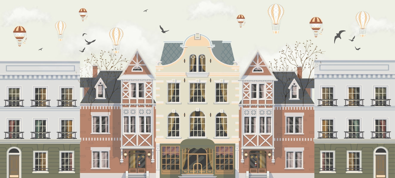 Breeze Whisperer Rowhouses Mural