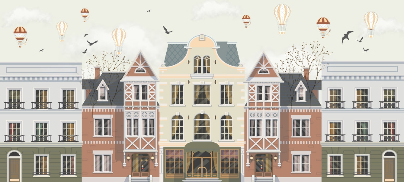 Breeze Whisperer Rowhouses Mural
