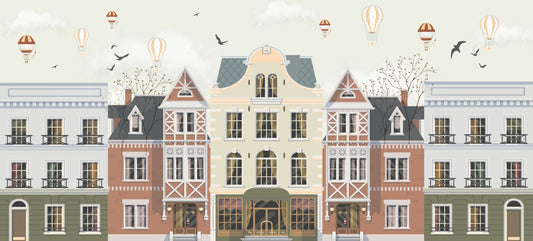 Breeze Whisperer Rowhouses Mural