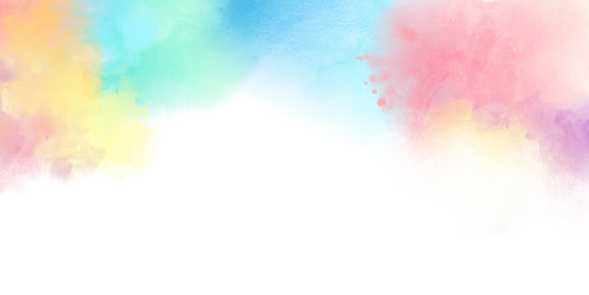 Soft Rainbow Color Mural Wallpaper