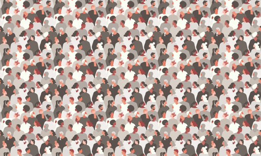 Cultural Melange Mosaic Mural Wallpaper