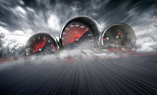 Racing Speeds Wallpaper Mural