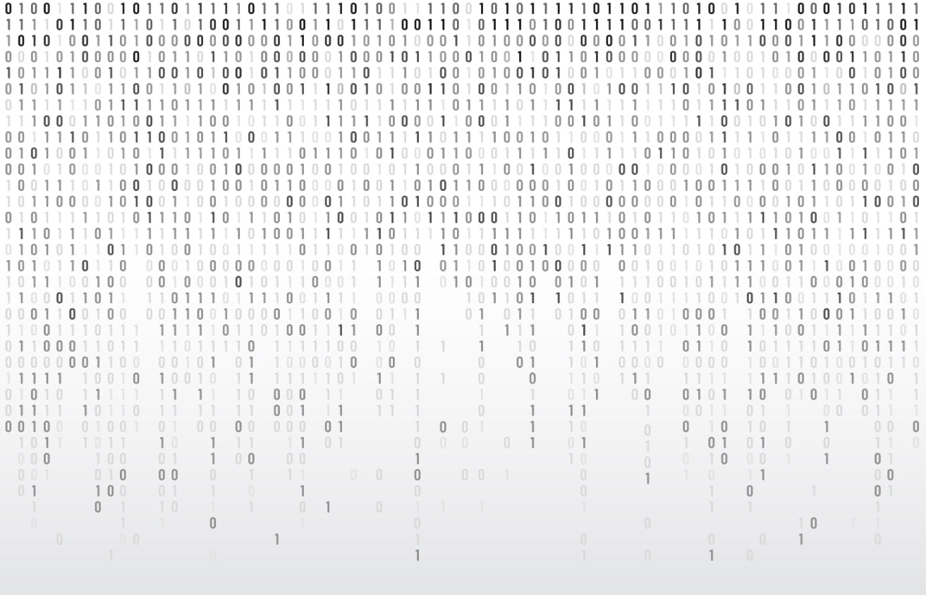 Binary Code Wall Mural
