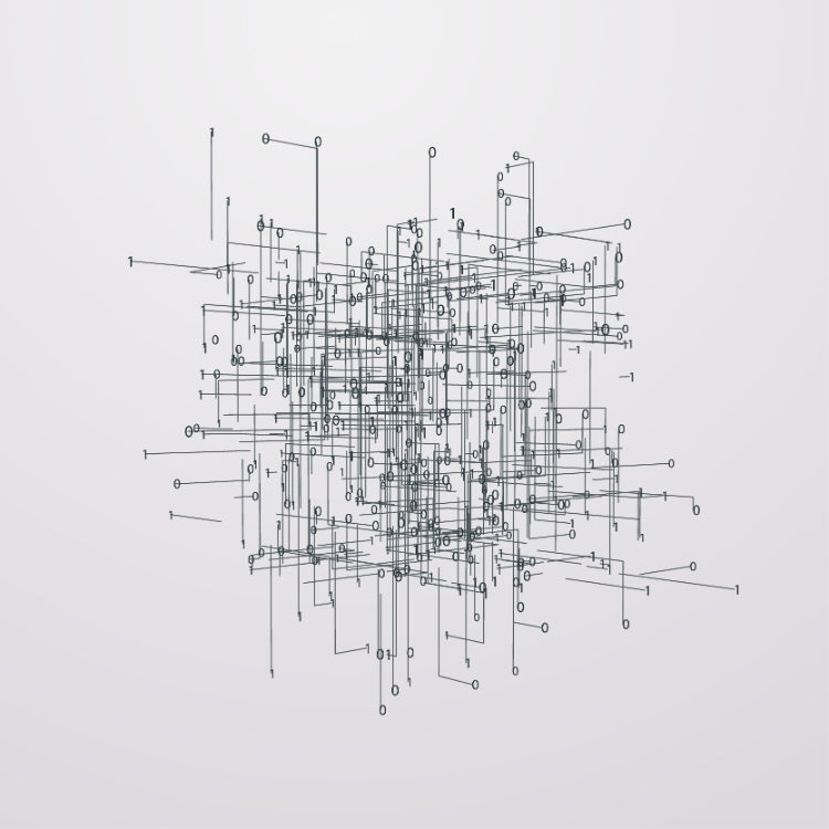 Intricate Network Wall Mural in your room