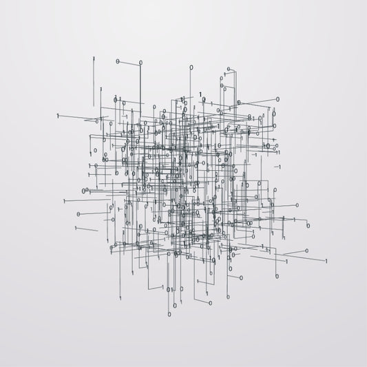 Intricate Network Wall Mural