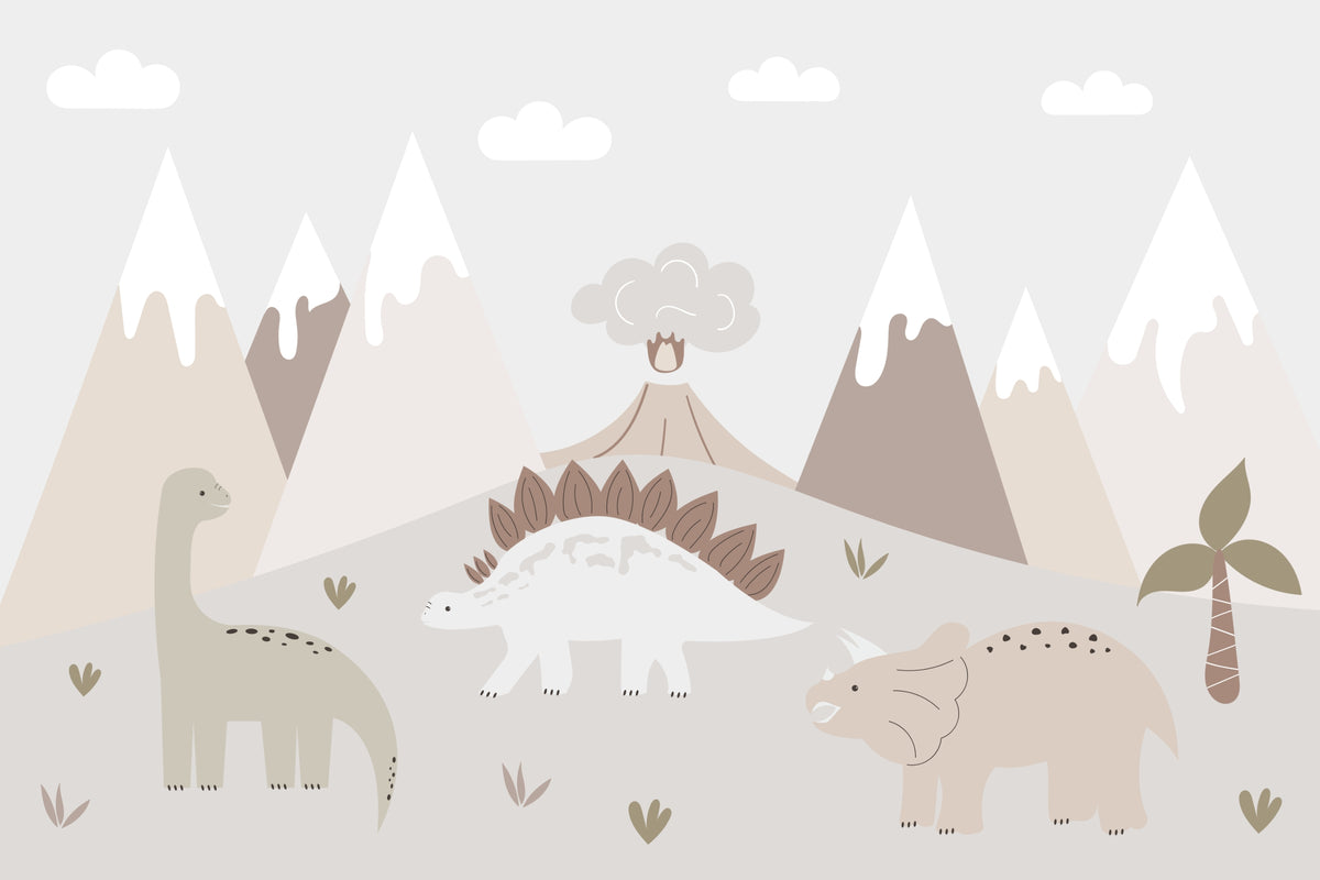 Dinosaur Valley Wallpaper Mural in your room