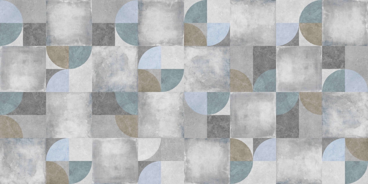 Contemporary Circles Wallpaper Mural