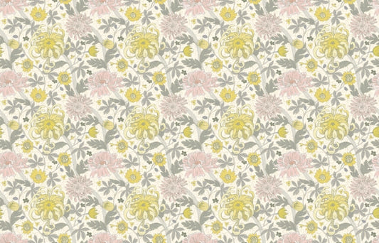Elegant Floral Wallpaper Mural