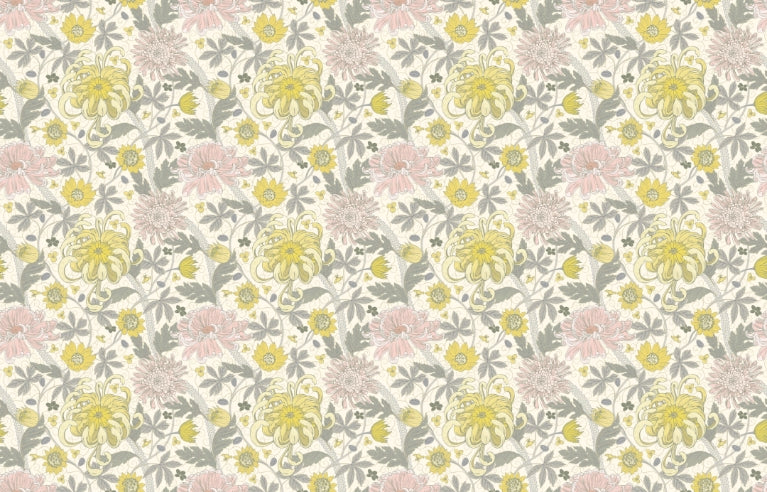 Elegant Floral Wallpaper Mural