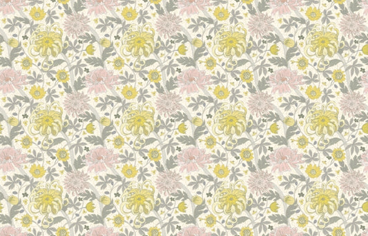 Elegant Floral Wallpaper Mural