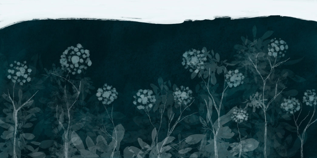 Mystic Meadow Night Wall Mural