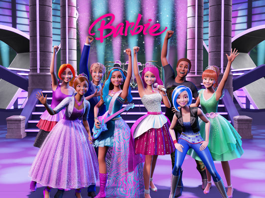 Barbie Rock N' Royal Wallpaper Murals