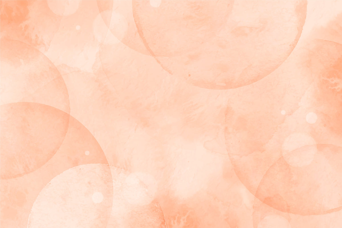 Fuzzy Peach Palette Wallpaper Mural in your room — zoomed