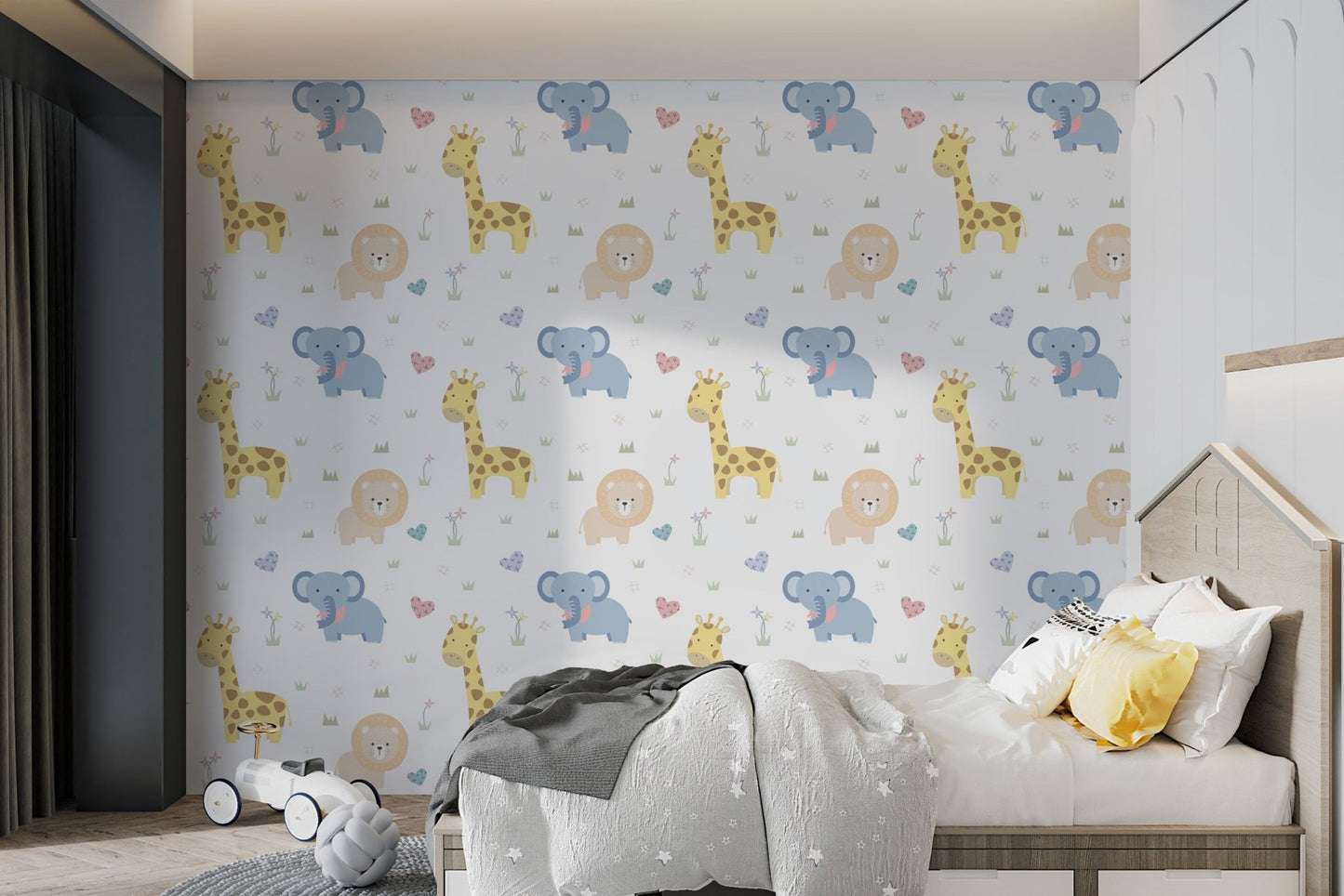 Baby Safari Adventure Wallpaper