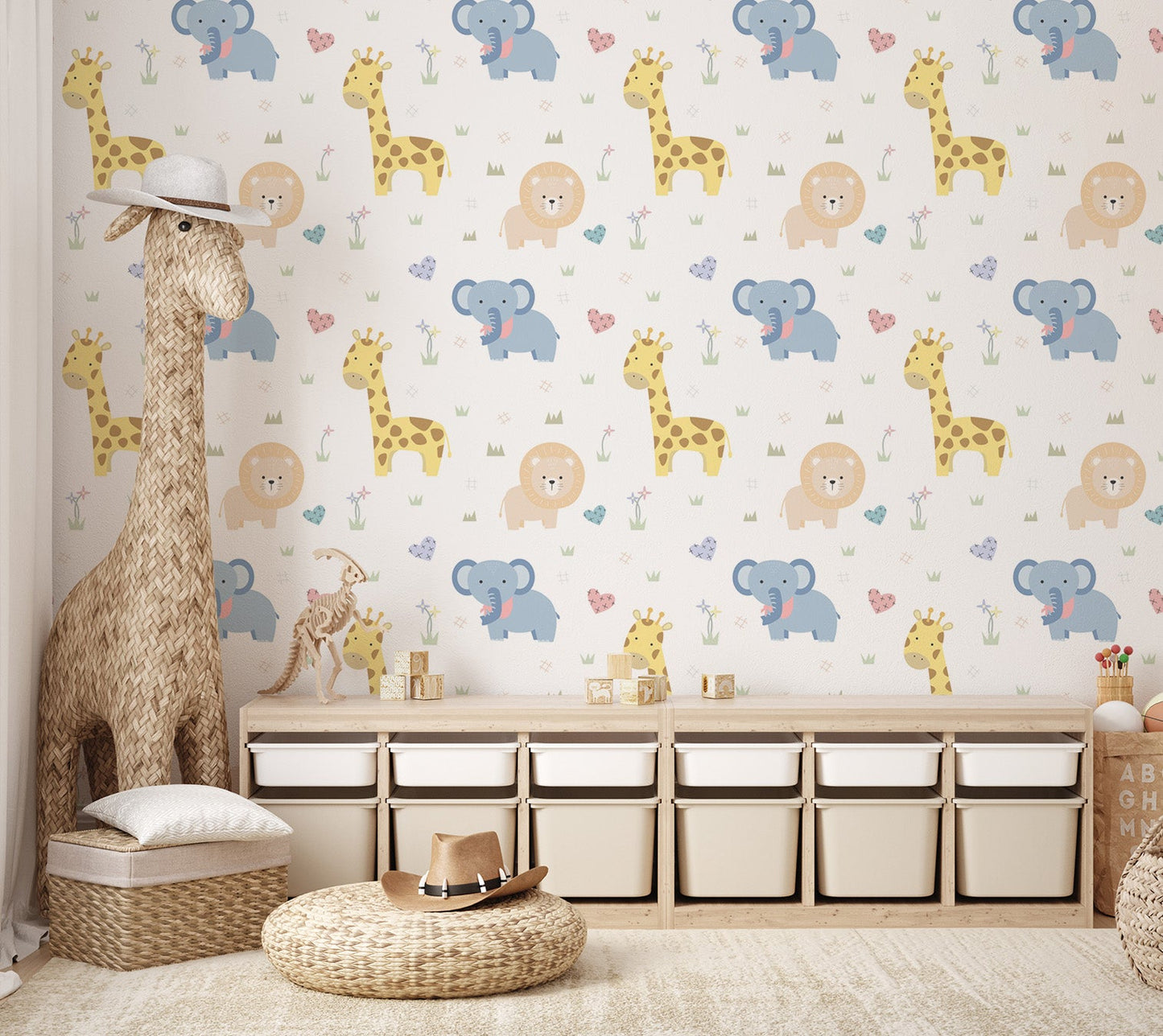 Baby Safari Adventure Wallpaper