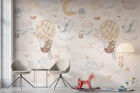 Balloon Adventure Wall Mural - Wallanza