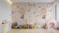 Balloon Adventure Wall Mural - Wallanza