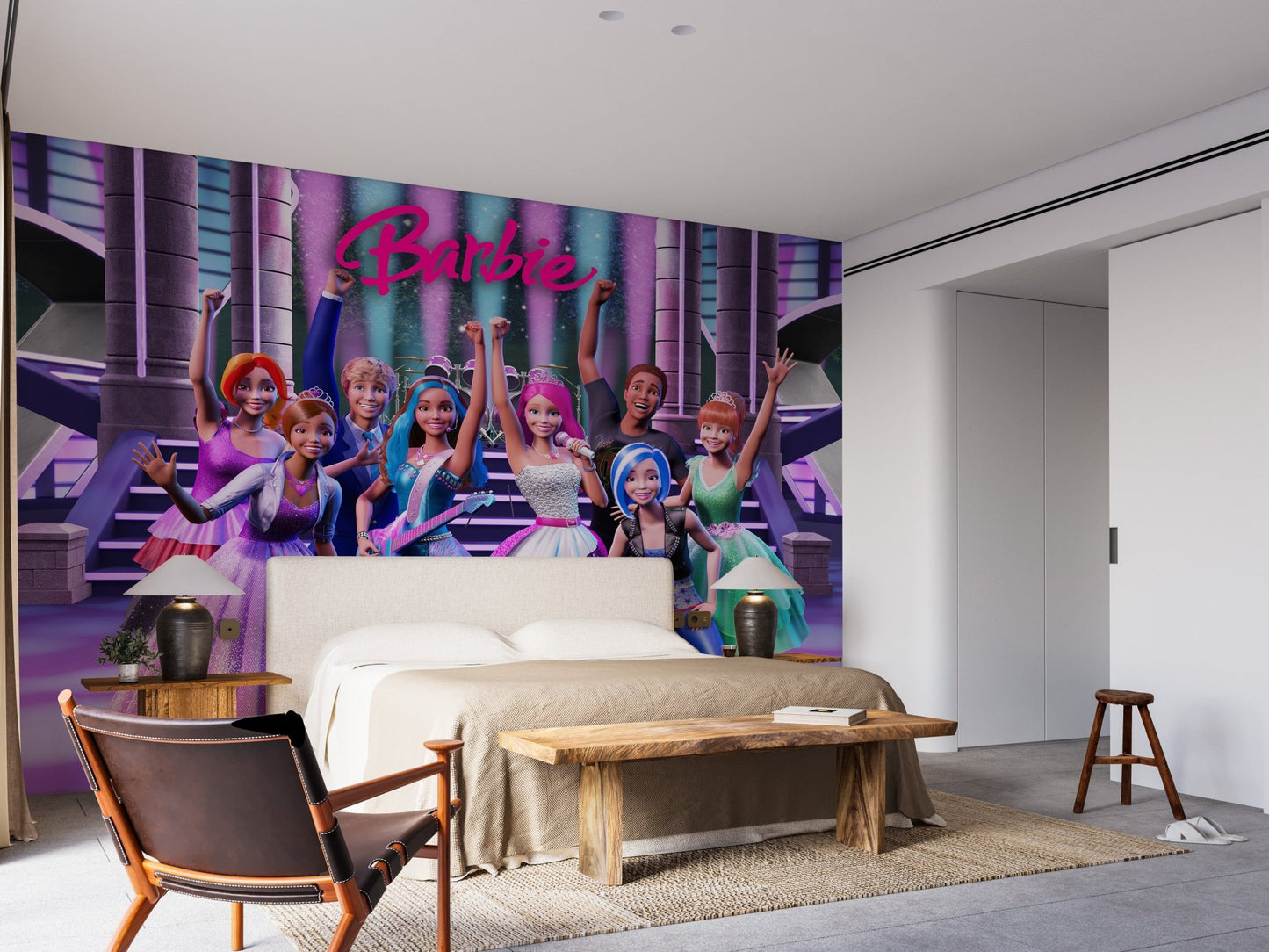Barbie Rock N' Royal Wallpaper Murals - Wallanza