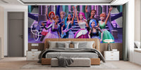Barbie Rock N' Royal Wallpaper Murals - Wallanza