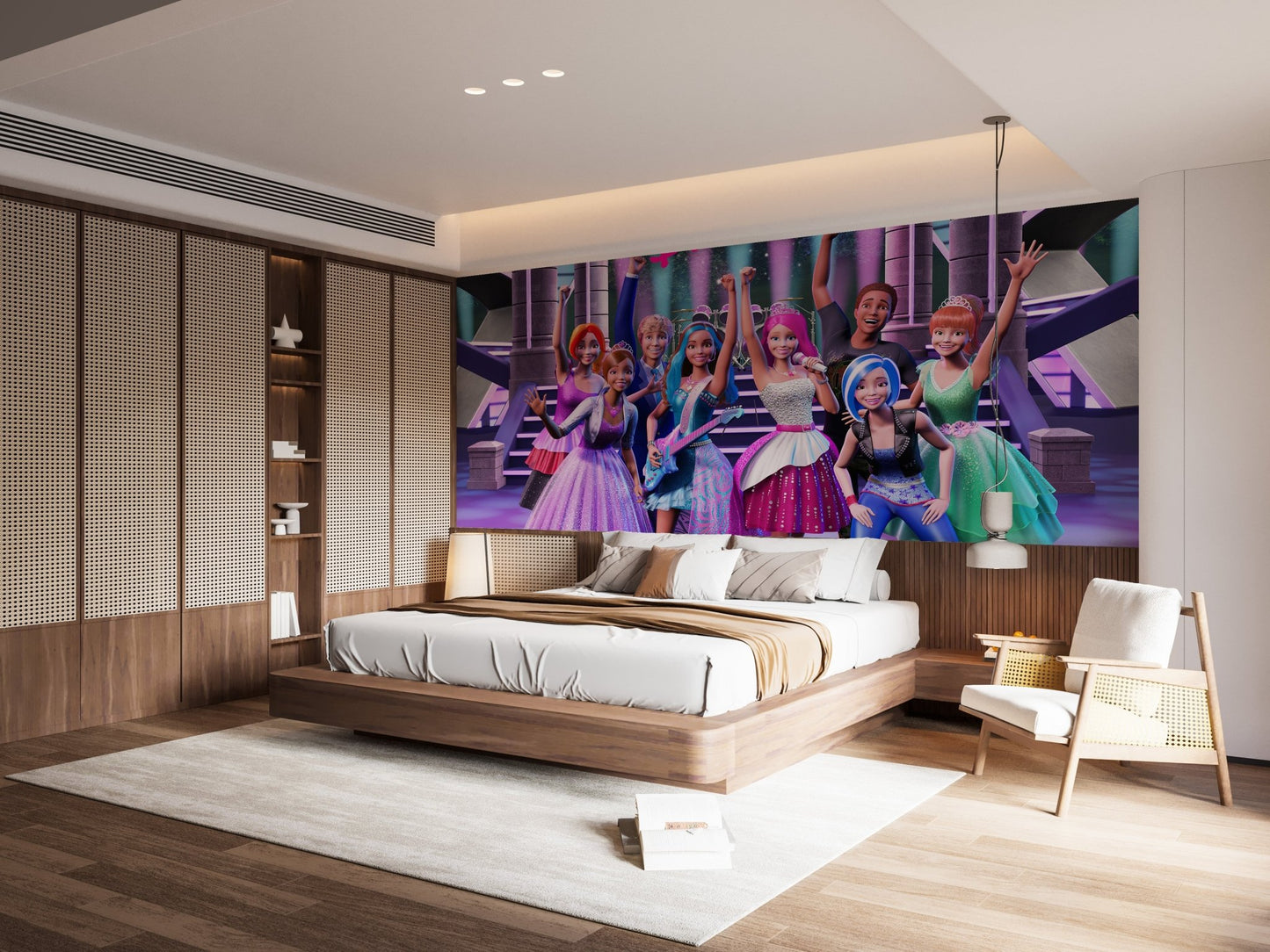 Barbie Rock N' Royal Wallpaper Murals - Wallanza