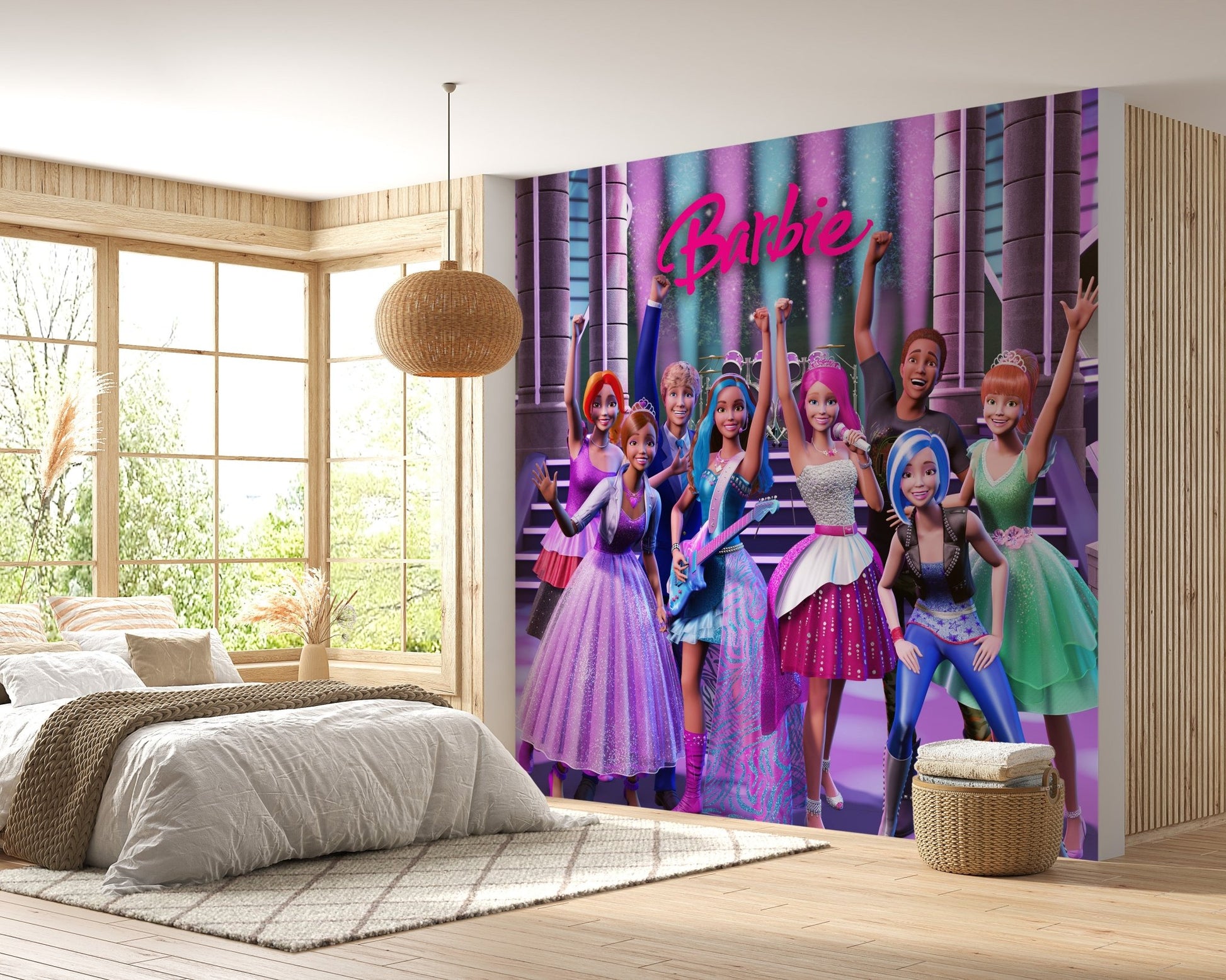 Barbie Rock N' Royal Wallpaper Murals - Wallanza