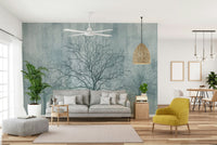 Bare Branches Wall Mural - Wallanza
